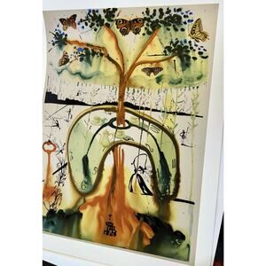 A Mad Tea Party by Salvador Dalí 1969  Heliogravure Unframed